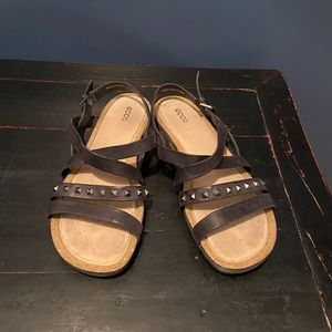 Ecco Women’s Metallic Studded Sandals